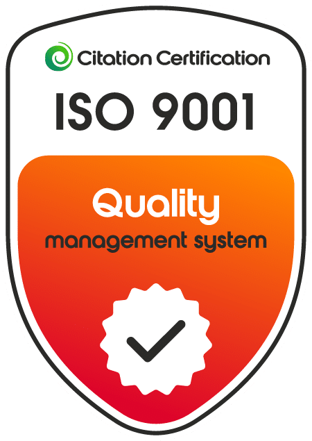 Citation Certification ISO 9001 Quality management system badge